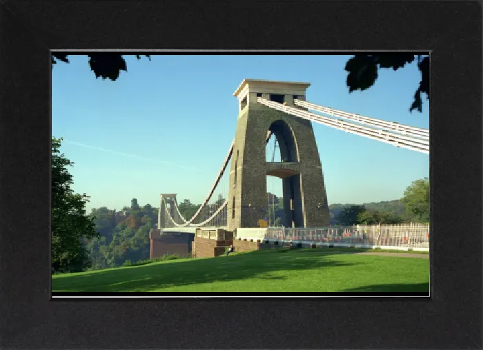 Impression encadrée : Pont de suspension Clifton