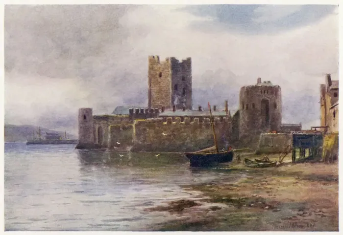 Impression encadrée : Château de Carrickfergus