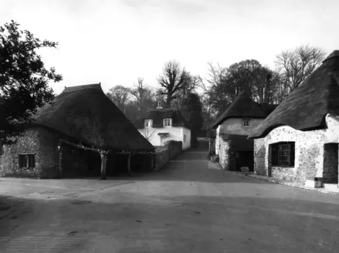 Impression encadrée : Cockington Forge, Torquay, Devon Impression encadrée : Cockington Forge, Torquay, Devon