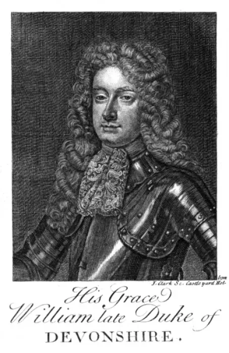 Impression encadrée : Premier duc de Devonshire. Impression encadrée : Premier duc de Devonshire.