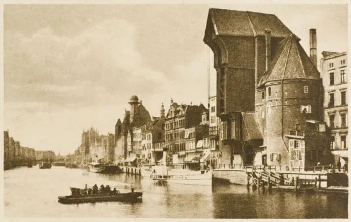 Impression encadrée : Port de Danzique