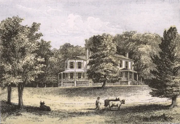 Impression encadrée : La maison de Paulding.