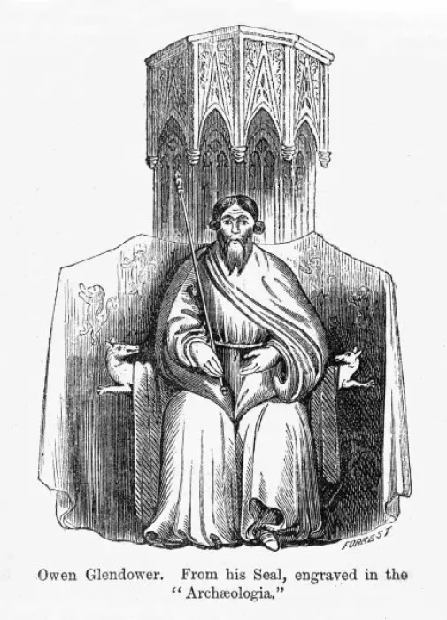 Impression encadrée : Owain Glyndŵr Impression encadrée : Owain Glyndŵr