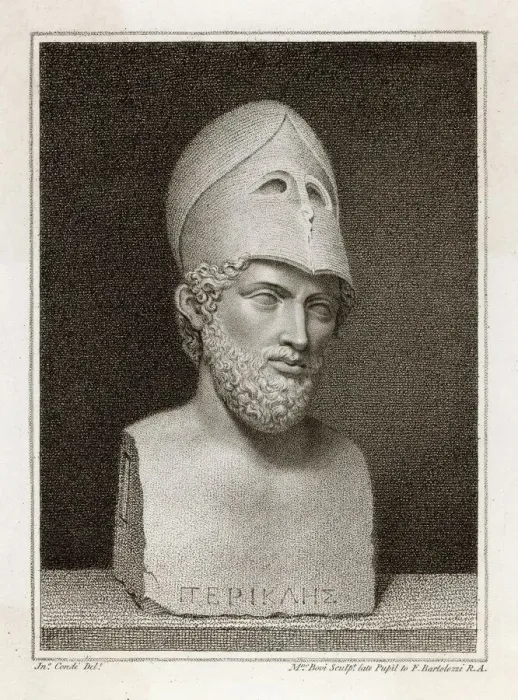 Impression encadrée : Buste de Pericles
