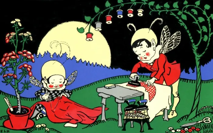 Impression encadrée : Les tailleurs de pixie. Impression encadrée : Les tailleurs de pixie.