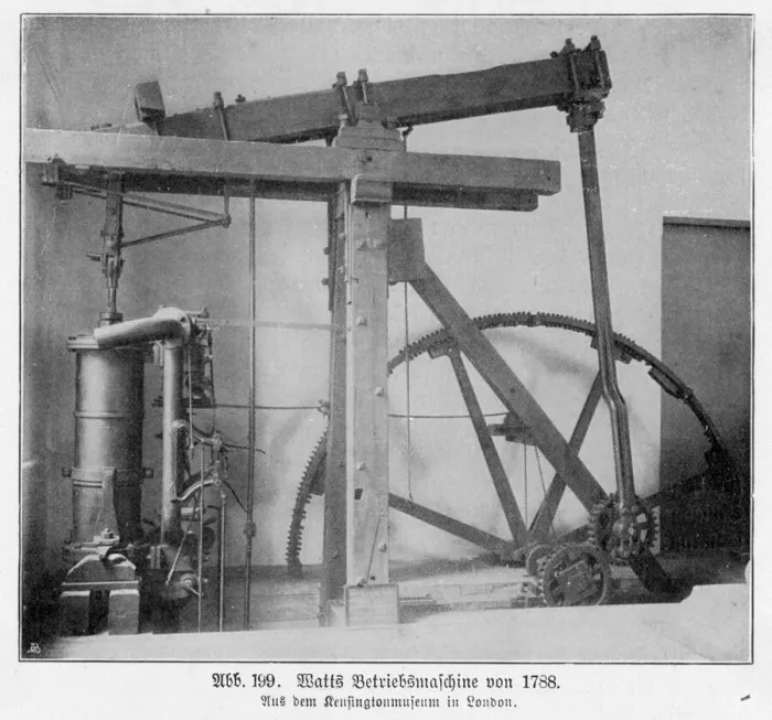 Impression encadrée : Moteur à vapeur de Watts