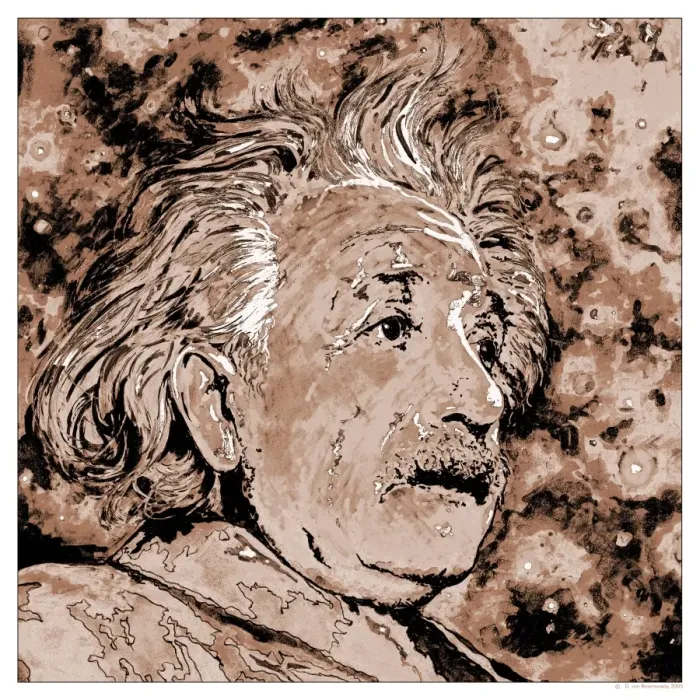 Impression encadrée : Albert Einstein Impression encadrée : Albert Einstein