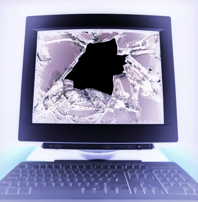 Impression encadrée : Fureur du computer Impression encadrée : Fureur du computer