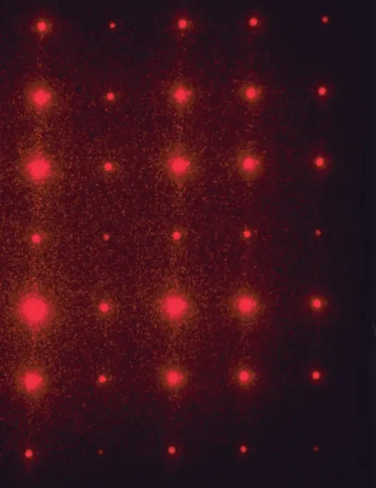 Impression encadrée : Modèle de diffraction d'écaillement Impression encadrée : Modèle de diffraction d'écaillement