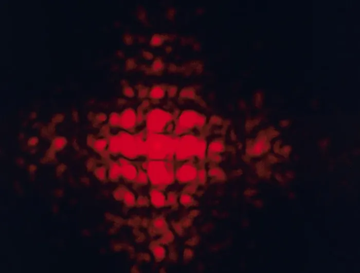 Impression encadrée : Motif de diffraction