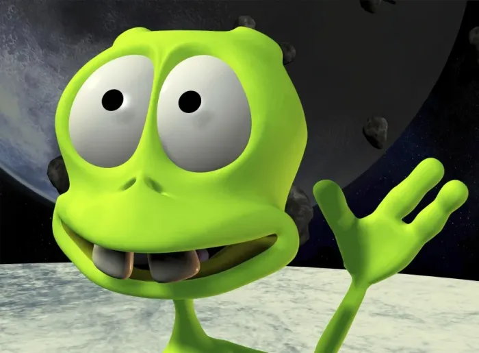 Impression encadrée : Alien amical