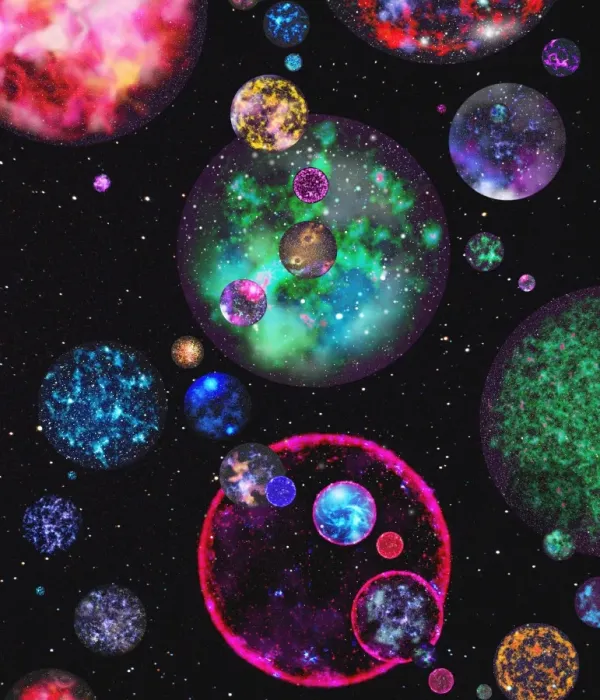 Impression encadrée : De multiples universes
