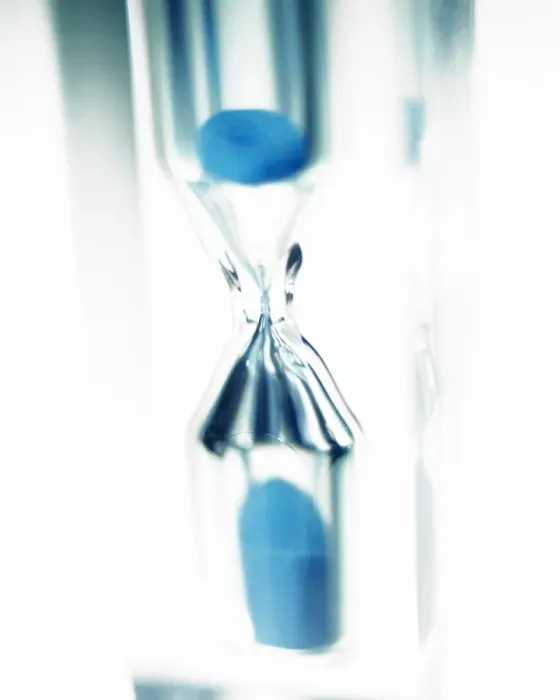 Impression encadrée : Chronomètre de sable