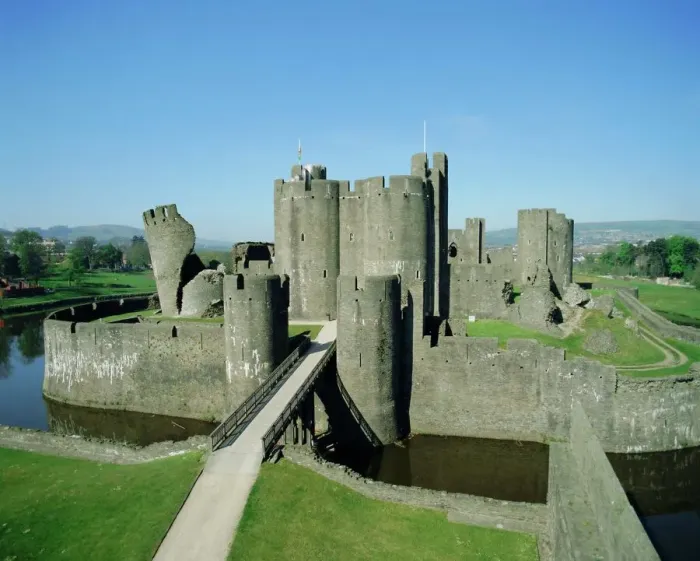 Impression encadrée : Château de Caerphilly