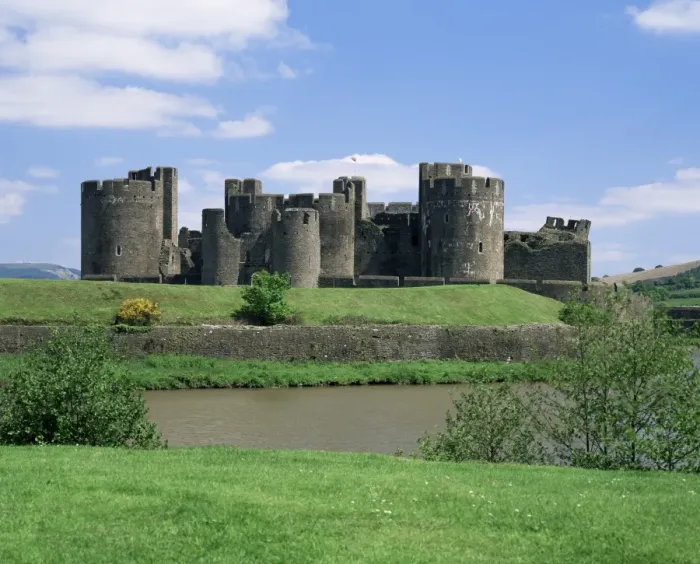 Impression encadrée : Château de Caerphilly