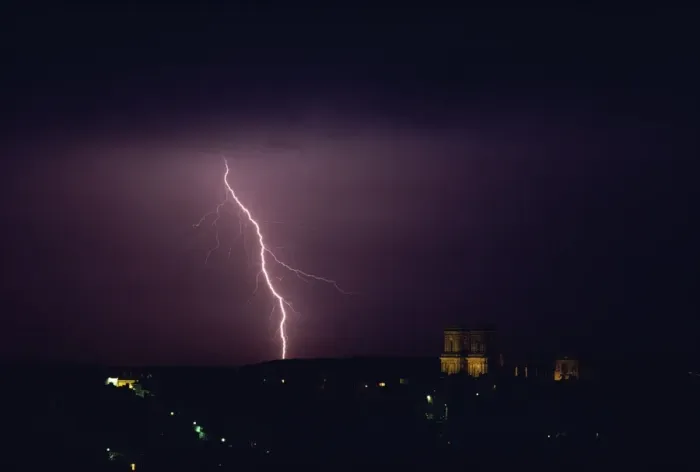 Impression encadrée : Lightning
