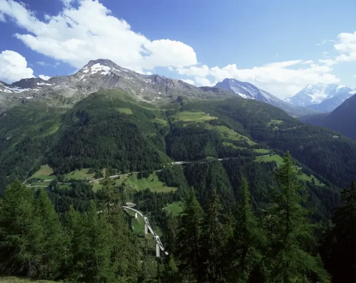 Impression encadrée : Passe du Simplon