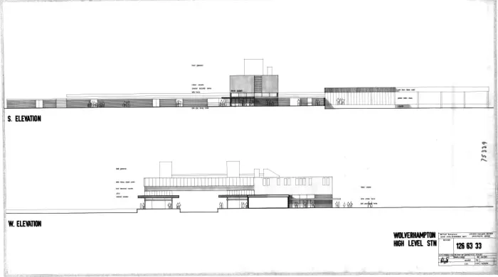Impression encadrée : Gare de Wolverhampton High Level Station, élevages sud et ouest Impression encadrée : Gare de Wolverhampton High Level Station, élevages sud et ouest