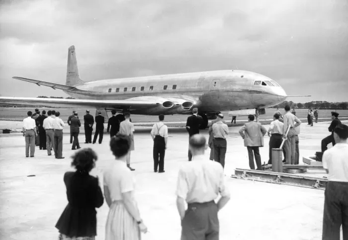Impression encadrée : Première apparition du prototype DH Comet 1.