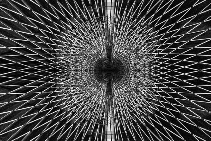Impression encadrée : Visualisation visuelle abstraite : sous l'ombrelle rouge, Kyoto Japon n4b. Impression encadrée : Visualisation visuelle abstraite : sous l'ombrelle rouge, Kyoto Japon n4b.