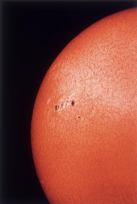 Impression encadrée : Taches solaires.