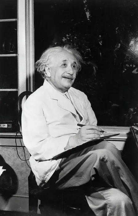 Impression encadrée : Le physicien Albert Einstein.