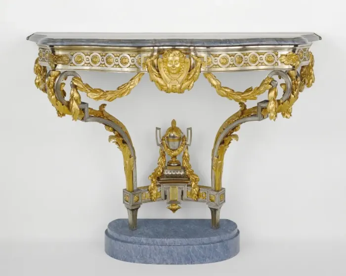 Impression encadrée : Table de console Impression encadrée : Table de console
