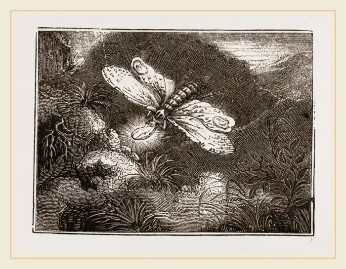 Impression encadrée : Lantern-Fly