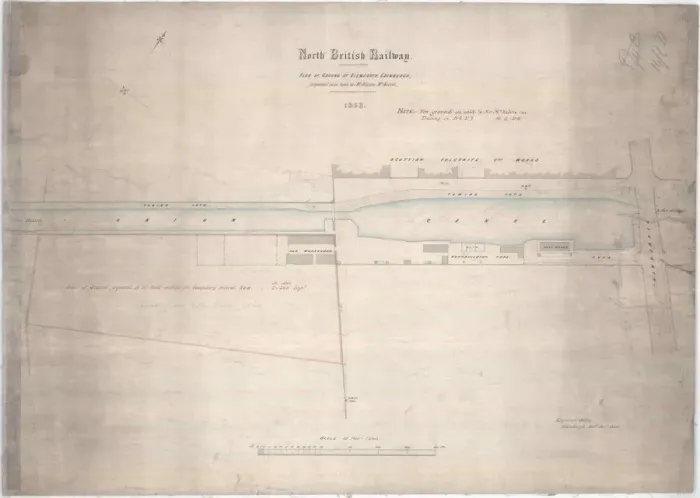 Impression encadrée : Plan de terrain à Viewforth, Édimbourg, proposé pour être vendu au Mr James McKelvie. Impression encadrée : Plan de terrain à Viewforth, Édimbourg, proposé pour être vendu au Mr James McKelvie.