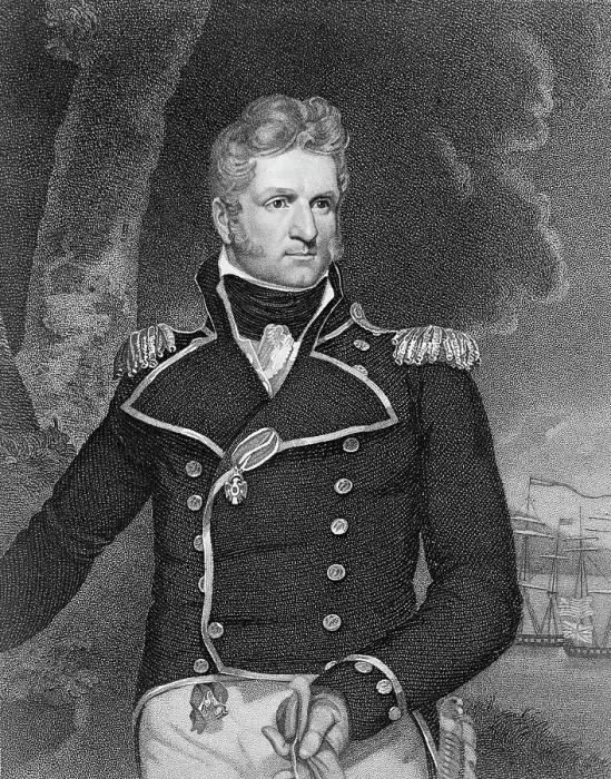 Impression encadrée : Commodore Thomas Macdonough, U.S.N. c1820s, (1916). Créateur : Inconnu. Impression encadrée : Commodore Thomas Macdonough, U.S.N. c1820s, (1916). Créateur : Inconnu.