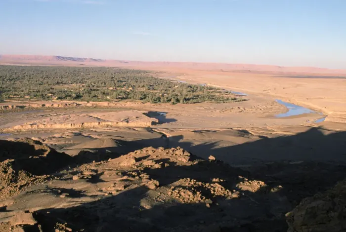 Impression encadrée : Erfoud, l'est de la Maroc.