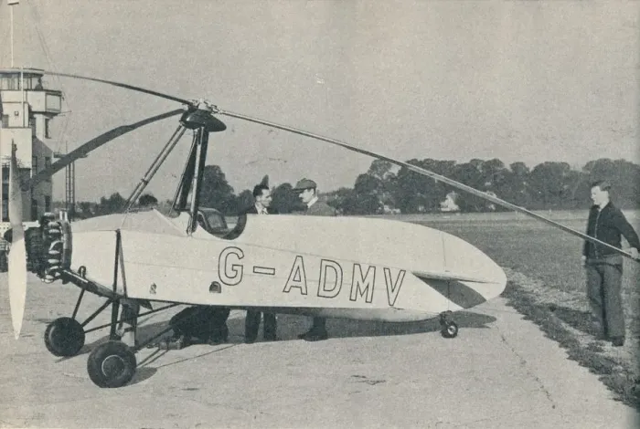 Impression encadrée : Le Hafner Gyroplane, c1935 (c1937).
