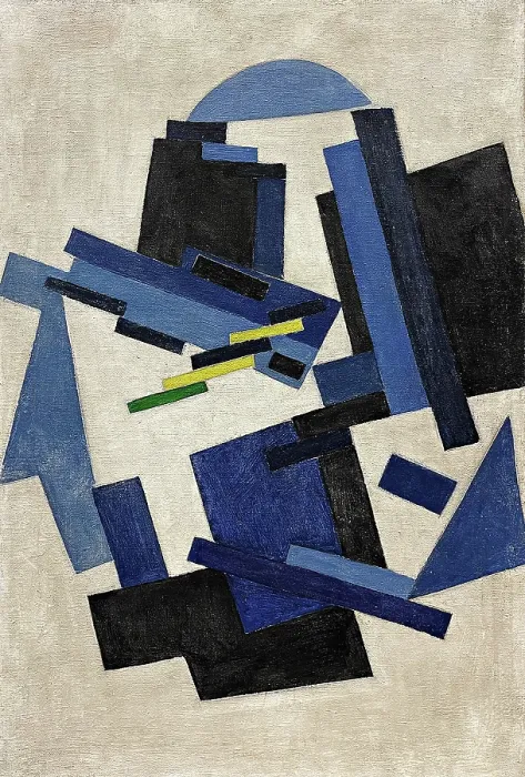 Impression encadrée : Composition non objective, c1916. Créateur : Rozanova, Olga Vladimirovna (1886-1918) Impression encadrée : Composition non objective, c1916. Créateur : Rozanova, Olga Vladimirovna (1886-1918)
