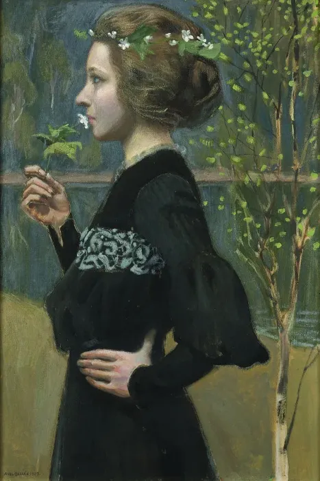 Impression encadrée : Printemps 1902. Impression encadrée : Printemps 1902.