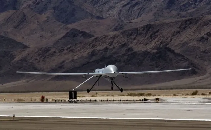 Impression encadrée : Drone de surveillance.