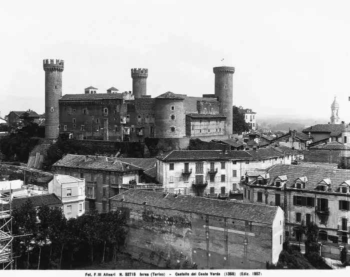 Impression encadrée : Château d'Ivrea