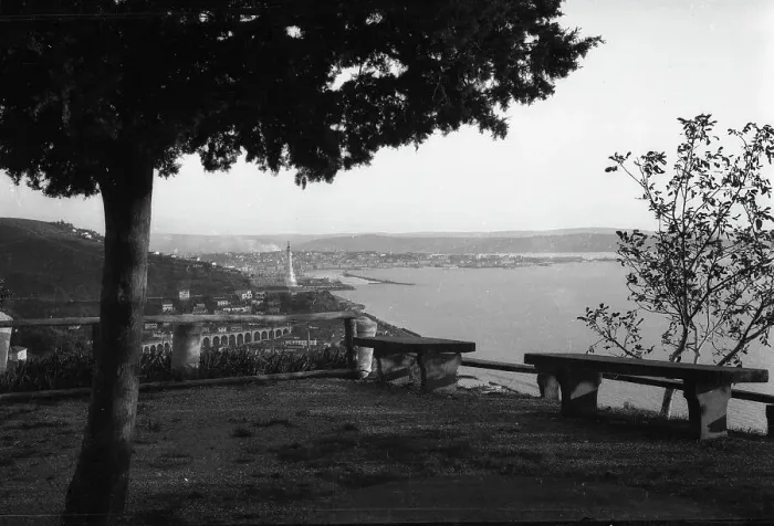 Impression encadrée : Vue de Trieste