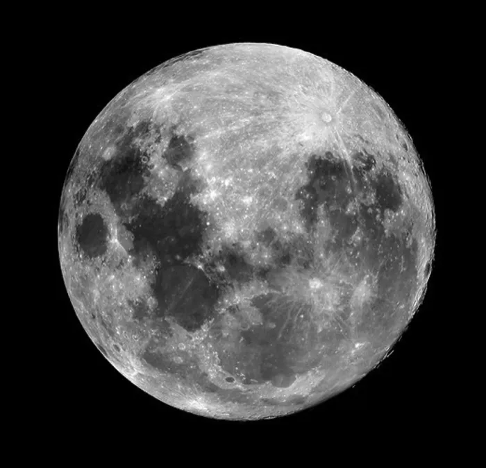 Impression encadrée : Lune pleine Impression encadrée : Lune pleine