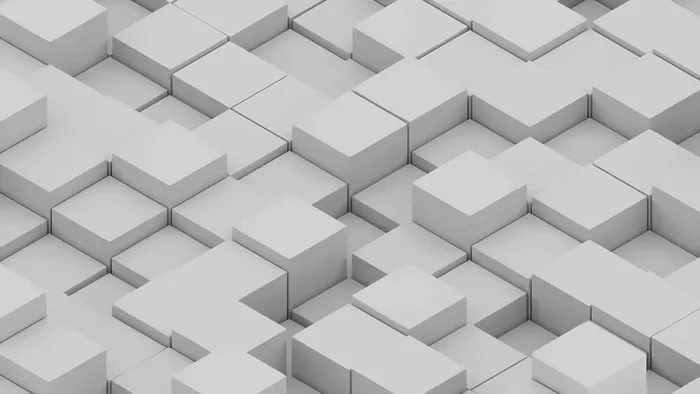 Impression encadrée : Beaucoup de cubes isométriques abstraits, fond d'affichage 3D généré par ordinateur moderne. Impression encadrée : Beaucoup de cubes isométriques abstraits, fond d'affichage 3D généré par ordinateur moderne.