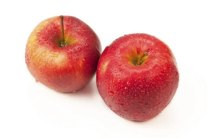 Impression encadrée : Deux pommes.