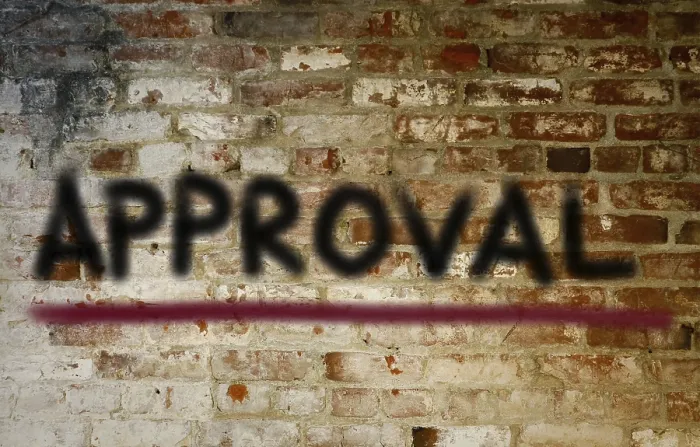 Impression encadrée : Concept d'approbation Impression encadrée : Concept d'approbation