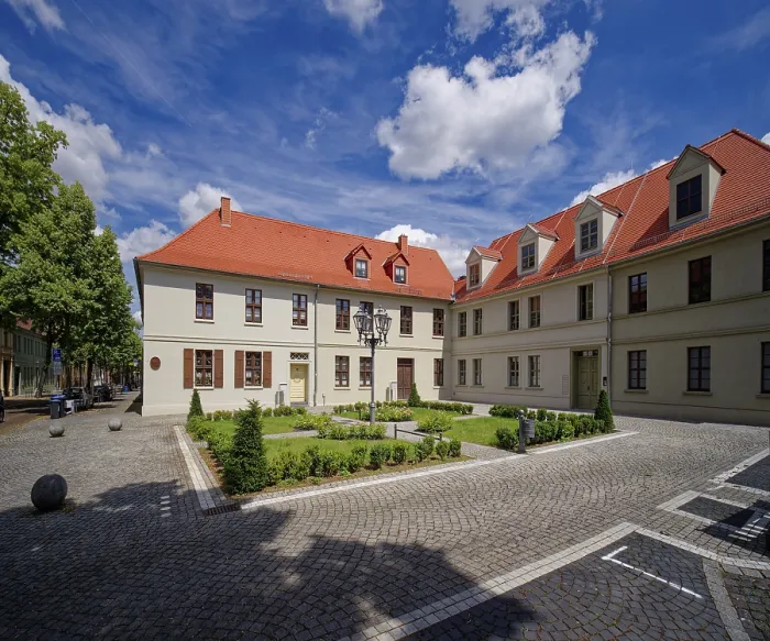 Impression encadrée : Complexe architectural WallstraBe sur Bachplatz.