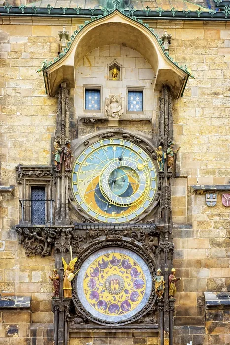 Impression encadrée : Horloge astronomique.