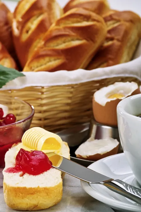 Impression encadrée : Ensemble de petit déjeuner. Impression encadrée : Ensemble de petit déjeuner.