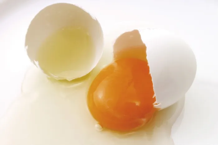 Impression encadrée : Oeuf cassé