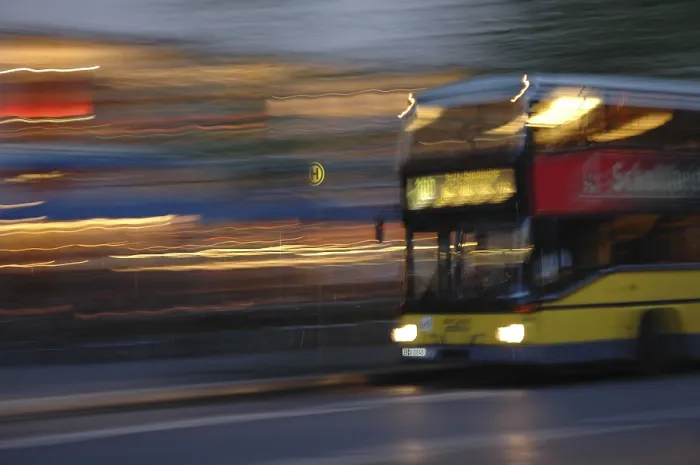 Impression encadrée : Bus Impression encadrée : Bus