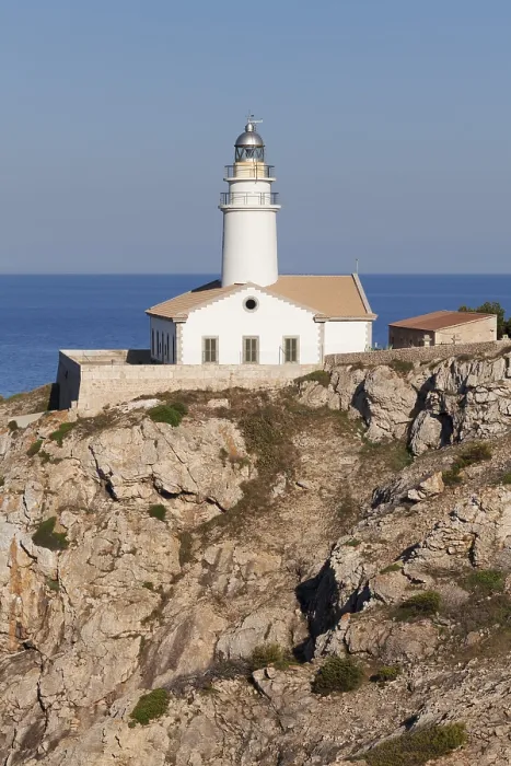 Impression encadrée : Phare de Capdepera, Punta de Capdepera. Impression encadrée : Phare de Capdepera, Punta de Capdepera.