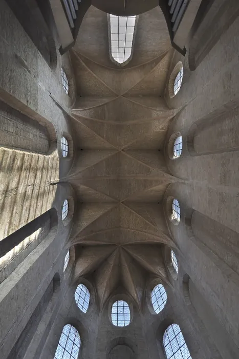Impression encadrée : Voûte de plafond de l'église BarfuBerkirche. Impression encadrée : Voûte de plafond de l'église BarfuBerkirche.