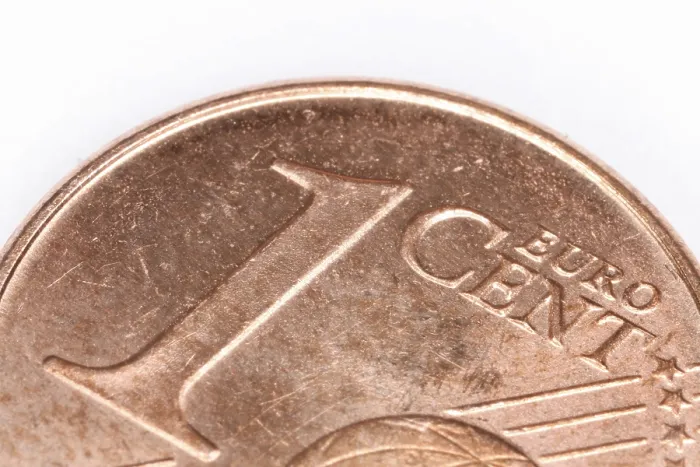 Impression encadrée : Un centime. Impression encadrée : Un centime.