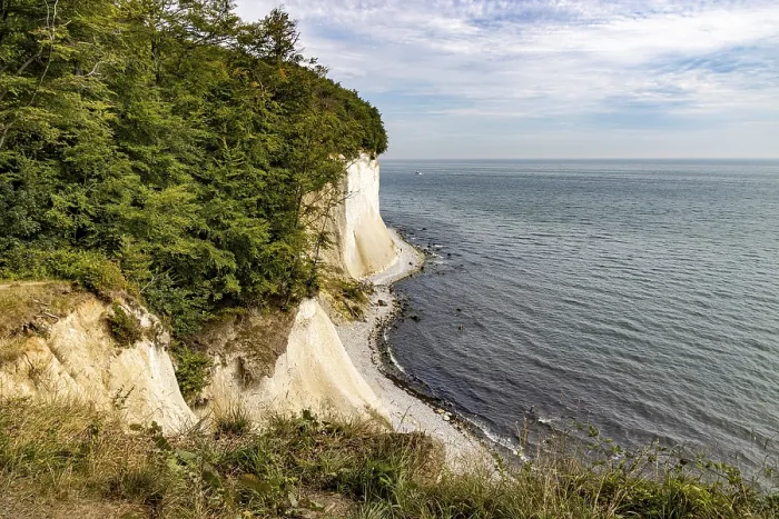 Impression encadrée : Falaises de craie.